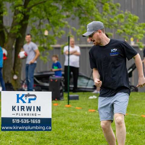 Kirwin Plumbing On site at a Sponsored Event